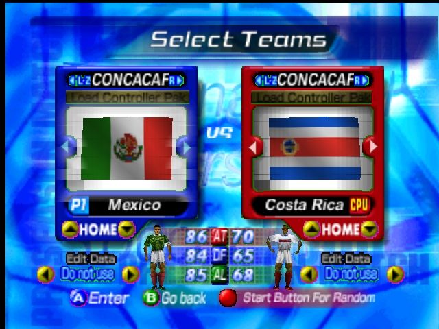 International Superstar Soccer 2000 screenshot 5 for Nintendo 64